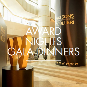 AWARD NIGHTS GALA DINNERS